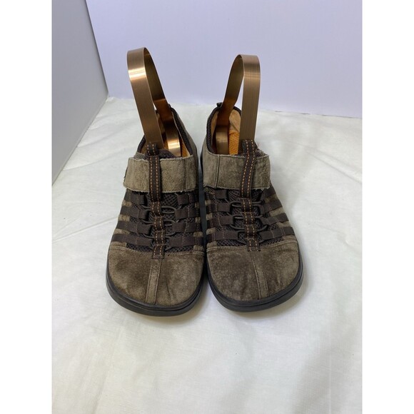 ROCKETDOG BROWN SUEDE SLIP ON CASUAL LADIES 8.5M SHOES HOOK & LOOP - Picture 6 of 7